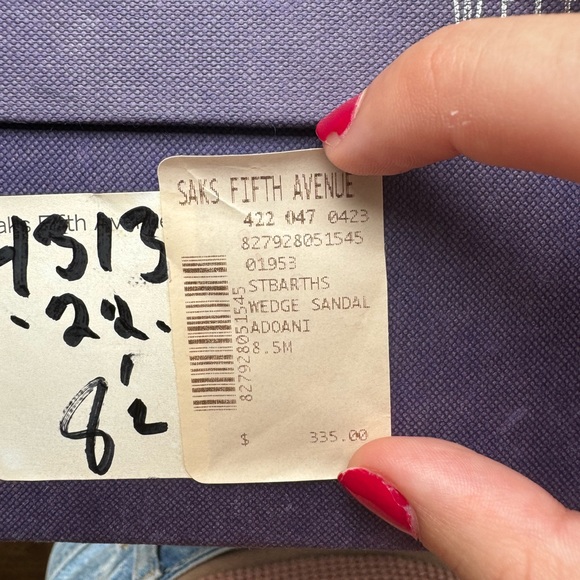 Stuart Weitzman St. Barth’s Wedge Sandals - Picture 3 of 5